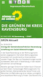 Mobile Screenshot of gruene-rv.de